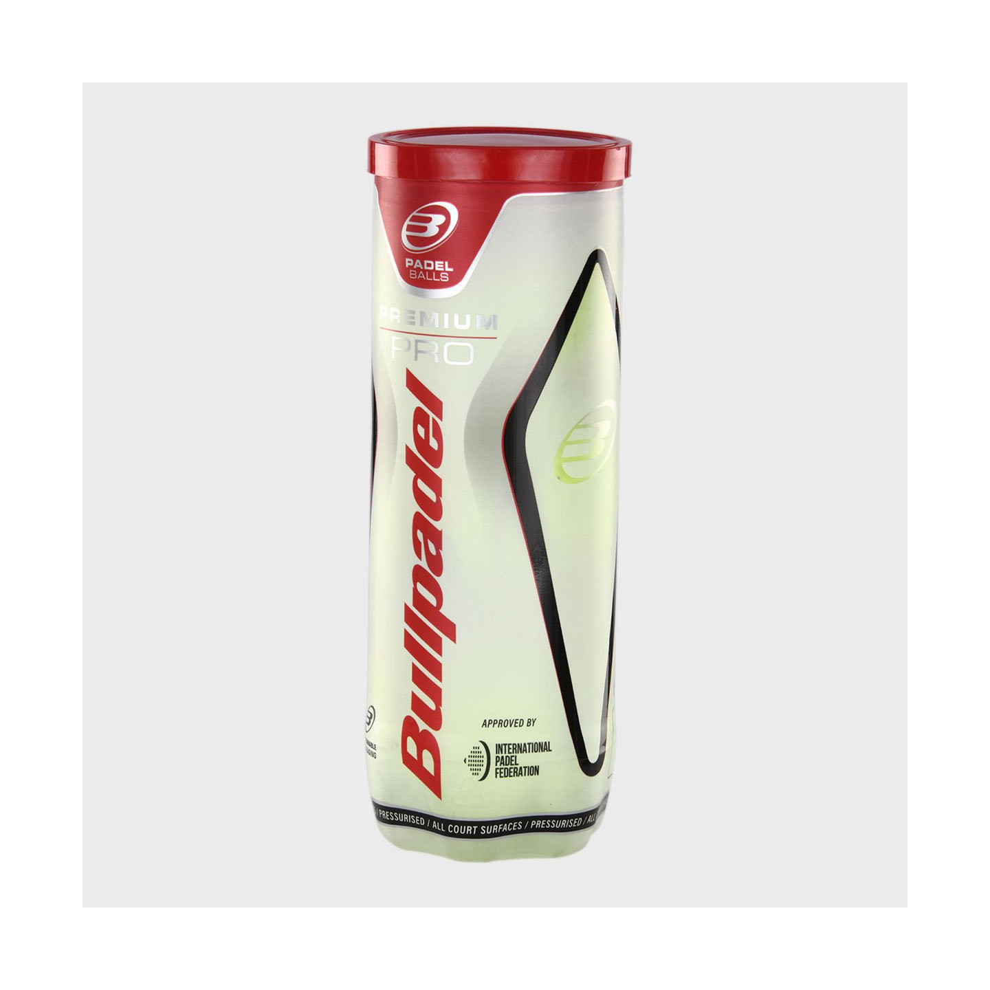 tienda de padel Madrid, tienda de padel online, tienda de padel españa, tienda de padel en linea, Pelotas Bullpadel PREMIUM PRO