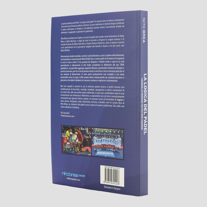 tienda de padel Madrid, tienda de padel online, tienda de padel españa, tienda de padel en linea, LIBRO LA LOGICA DEL PADEL NB (
