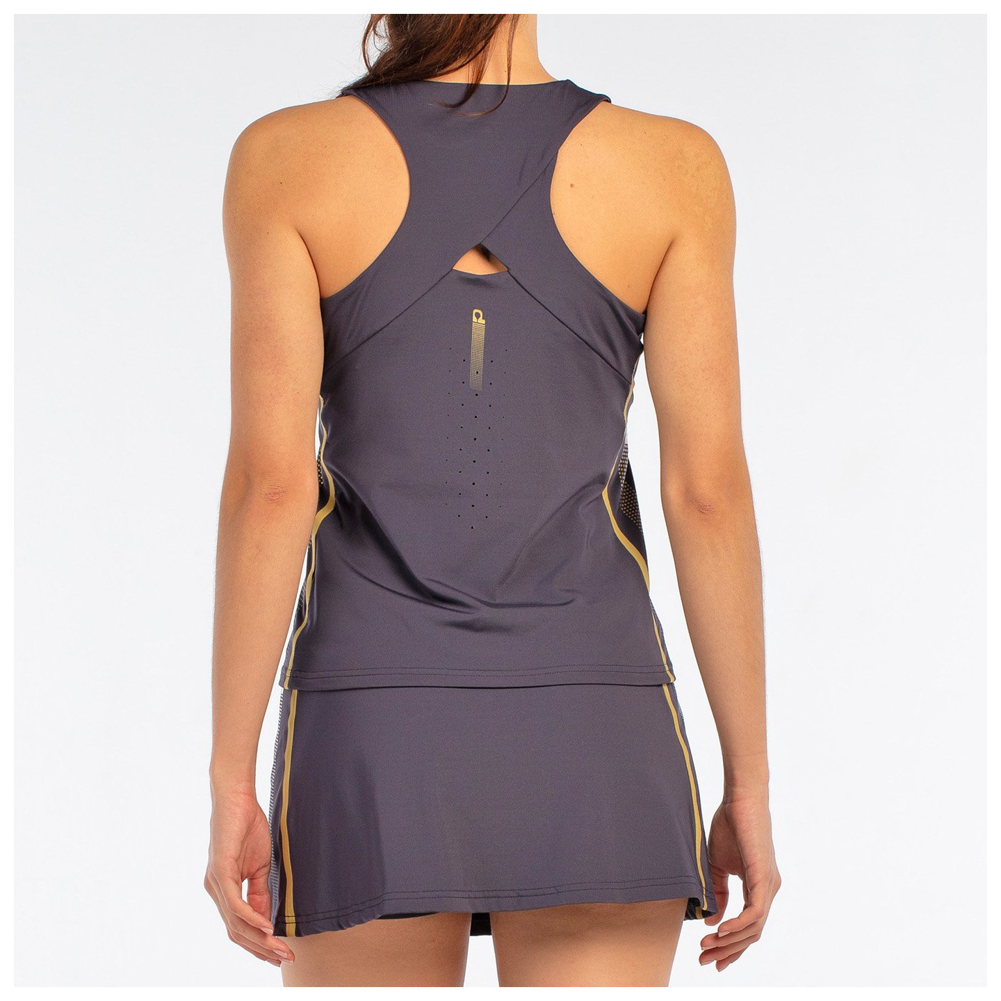 T-SHIRT BULLPADEL ACORA CHARBON