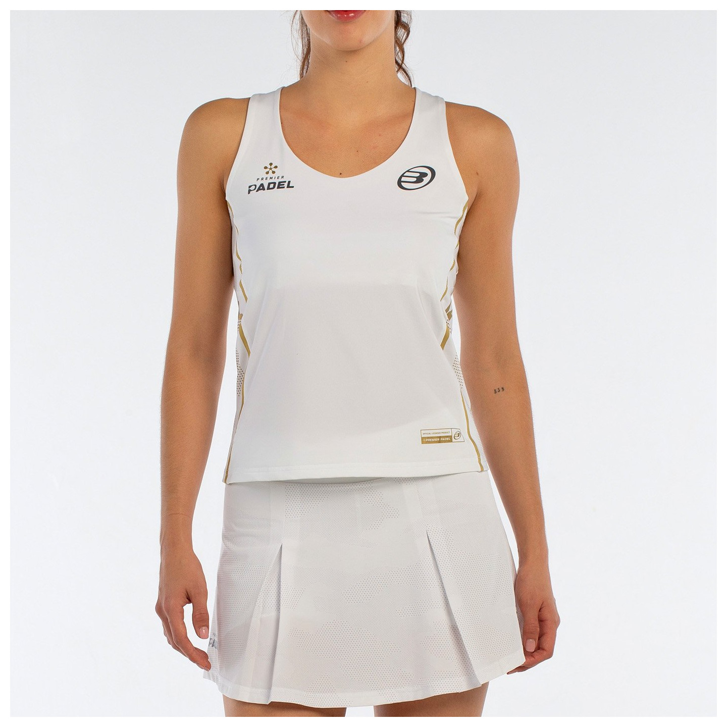 T-SHIRT BULLPADEL ACORA WHITE