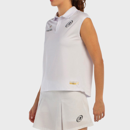 POLO BULLPADEL ACIDO BLANC