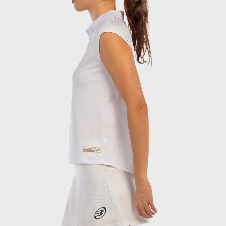 POLO BULLPADEL ACIDO BIANCO