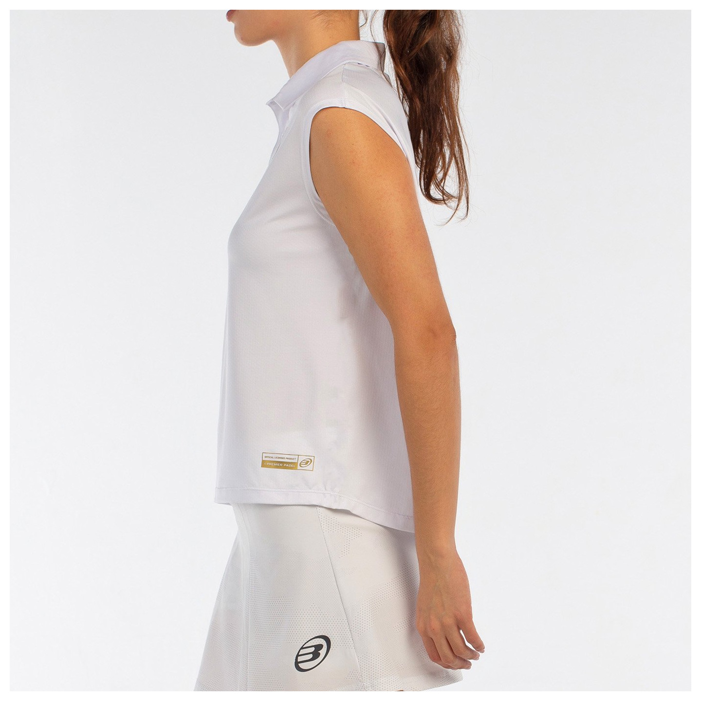 POLO BULLPADEL ACIDO WHITE