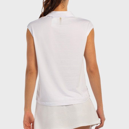 POLO BULLPADEL ACIDO WHITE