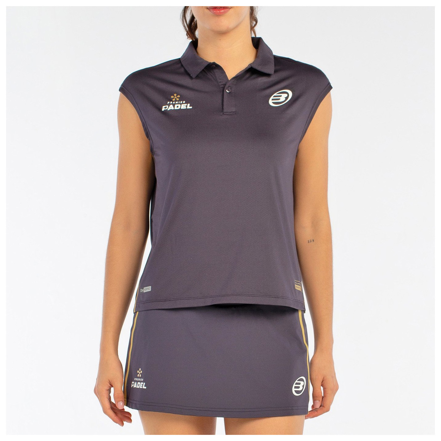 POLO BULLPADEL ACIDO CHARBON