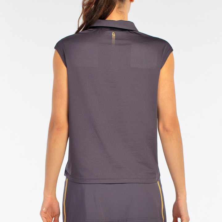 POLO BULLPADEL ACIDO CARBONE