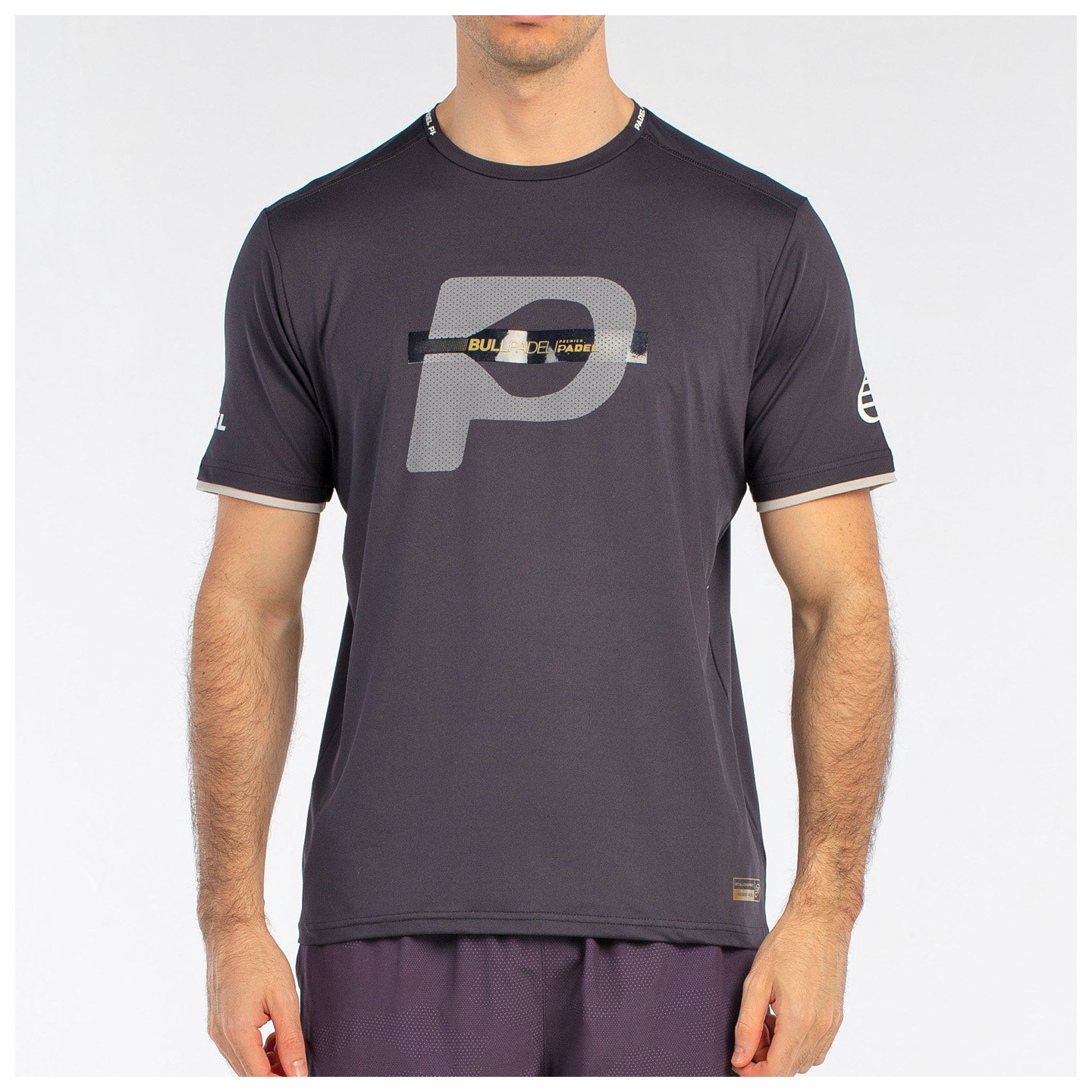 tienda de padel Madrid, tienda de padel online, tienda de padel españa, tienda de padel en linea, CAMISETA BULLPADEL BISES CARBO