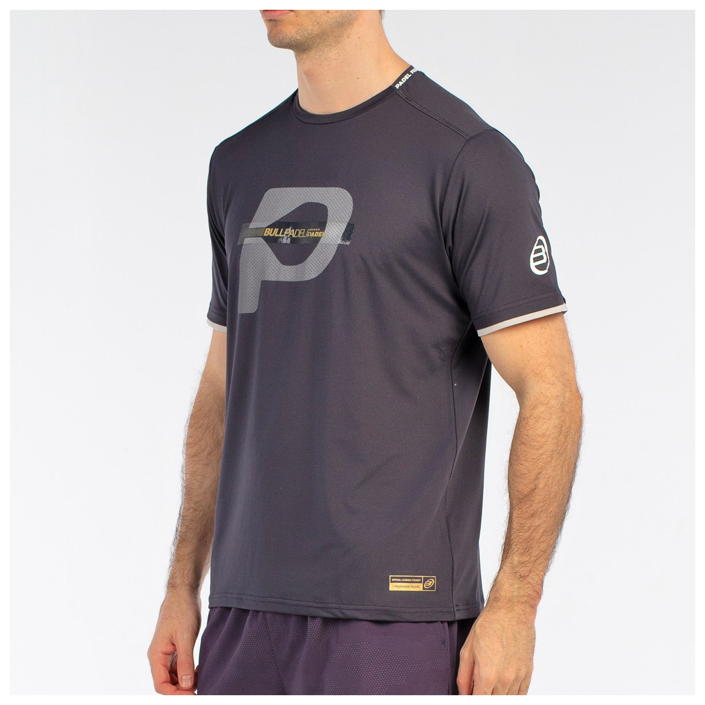 tienda de padel Madrid, tienda de padel online, tienda de padel españa, tienda de padel en linea, CAMISETA BULLPADEL BISES CARBO