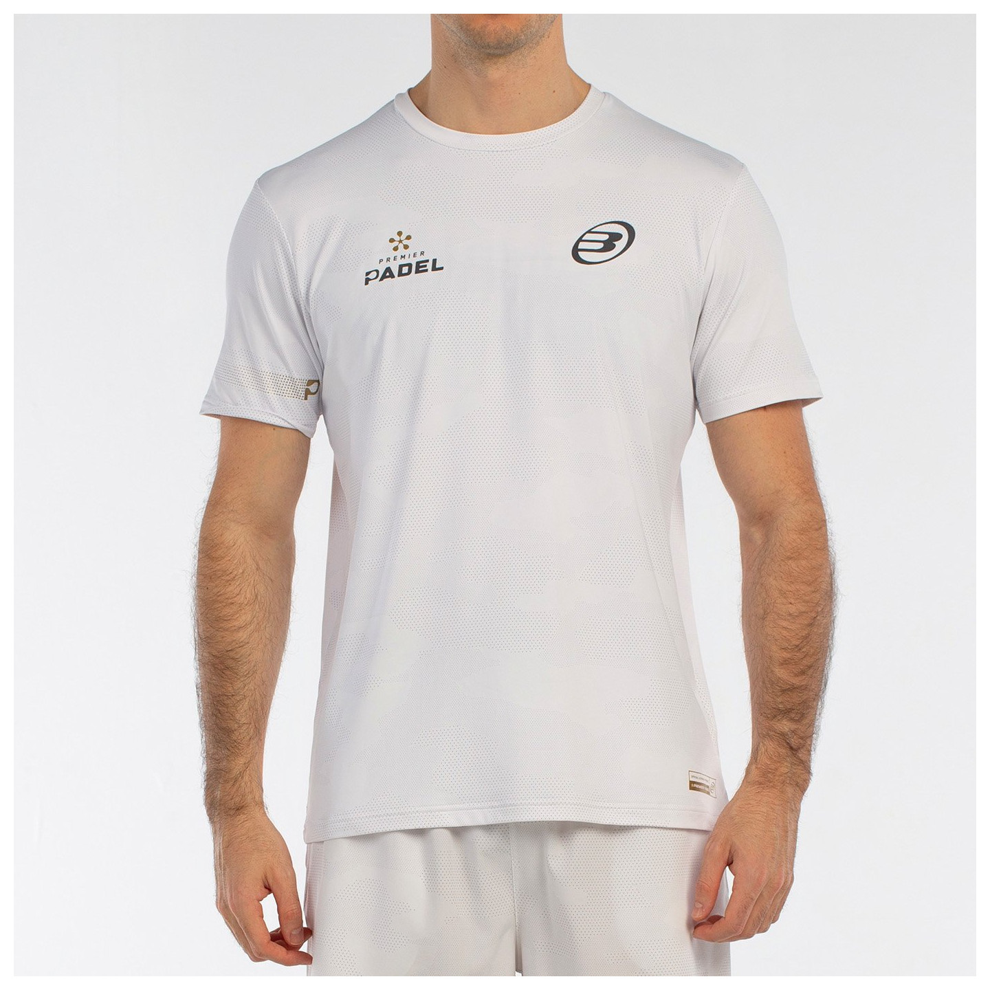 T-SHIRT BULLPADEL BIZME WHITE