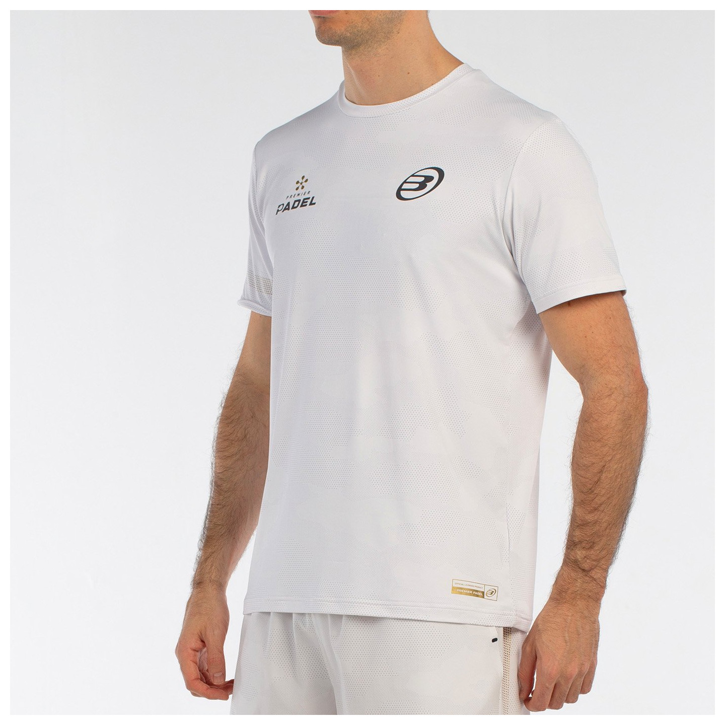 T-SHIRT BULLPADEL BIZME WHITE