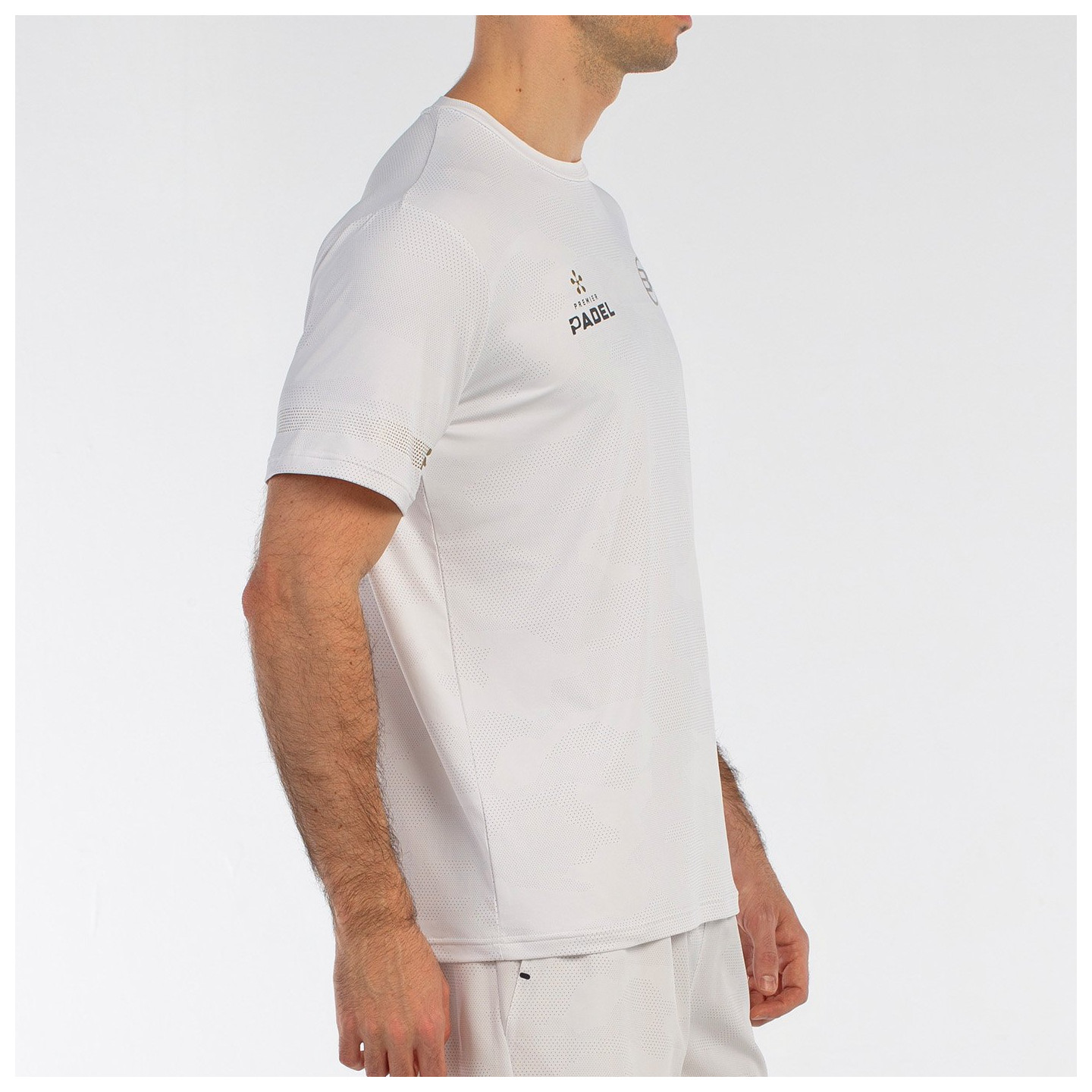 T-SHIRT BLANC BULLPADEL BIZME