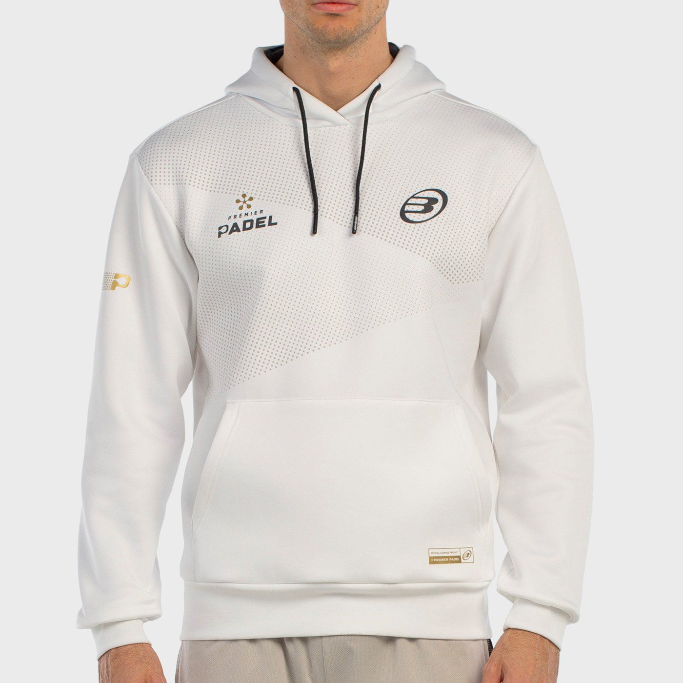 SWAET-SHIRTBULLPADEL BAQUE BLANC