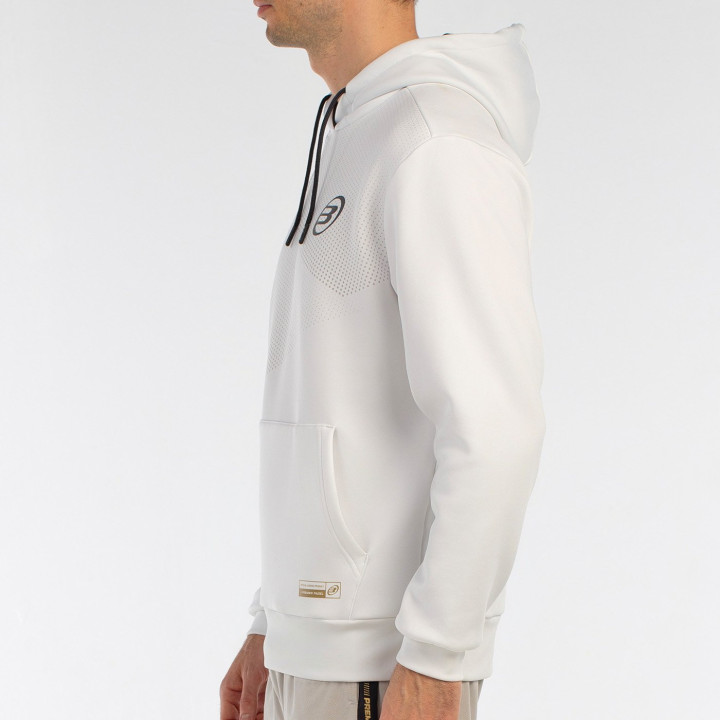 SWEATSHIRT BULLPADEL BAQUE WHITE