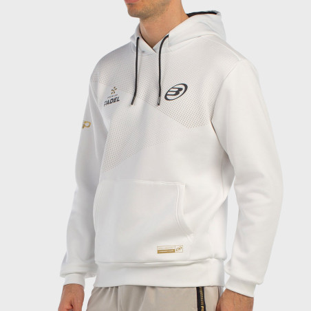 SWEATSHIRT BULLPADEL BAQUE WHITE