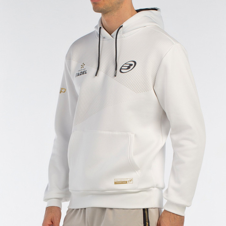 SWAET-SHIRTBULLPADEL BAQUE BLANC