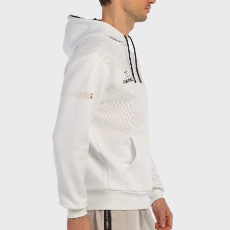 FELPA BULLPADEL BAQUE BIANCO
