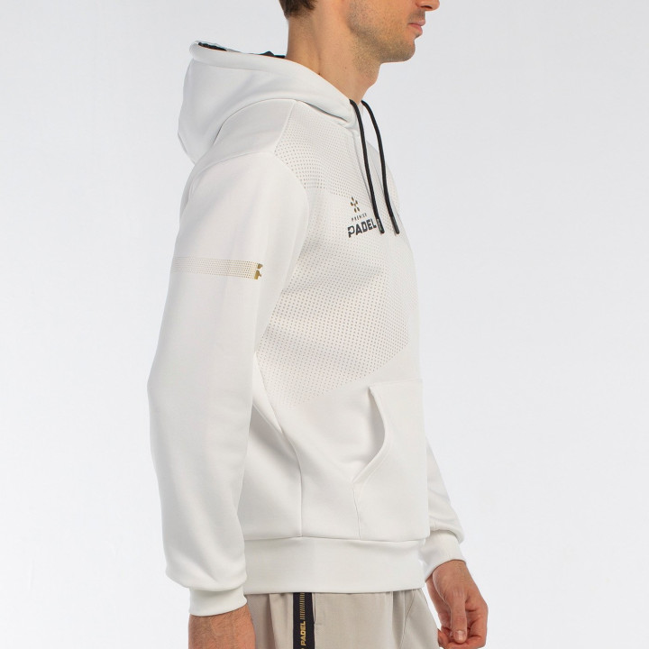 SWEATSHIRT BULLPADEL BAQUE WHITE
