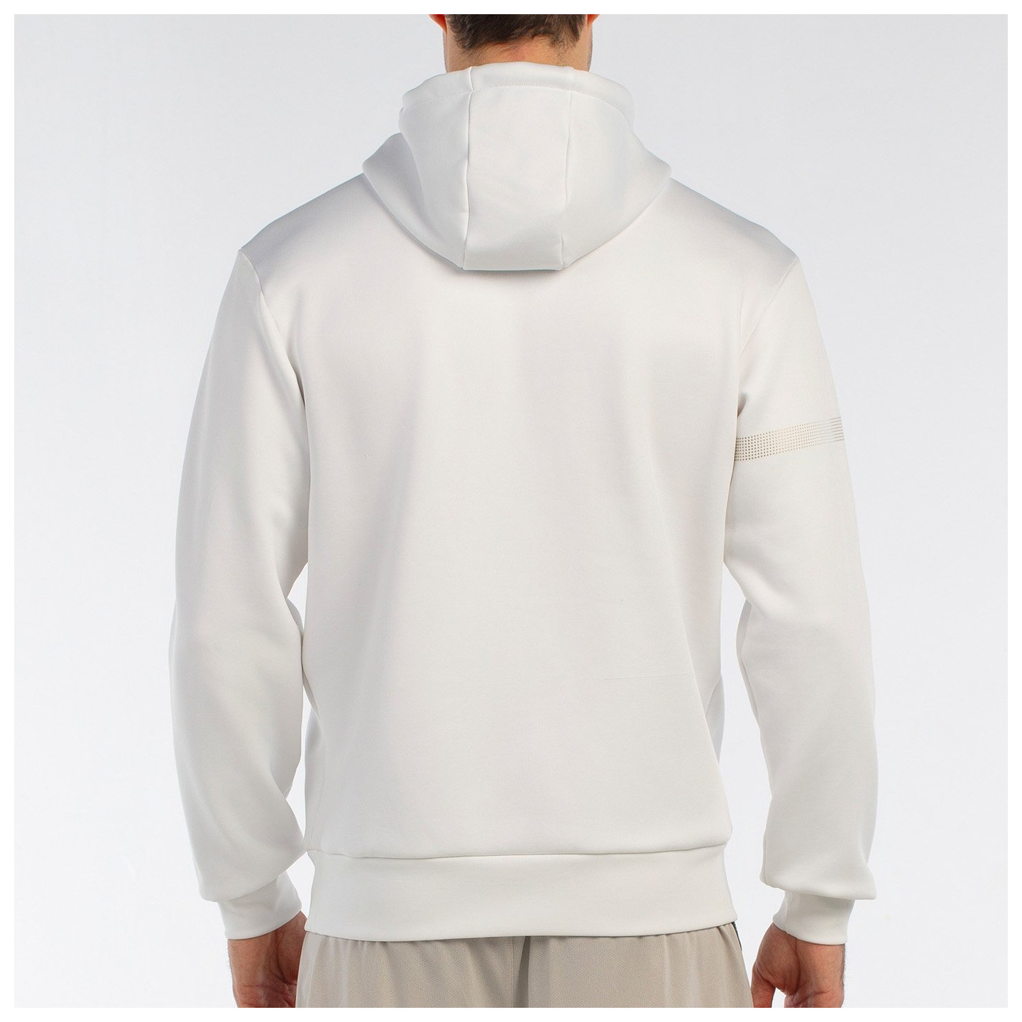 tienda de padel Madrid, tienda de padel online, tienda de padel españa, tienda de padel en linea, SUDADERA BULLPADEL BAQUE BLANC