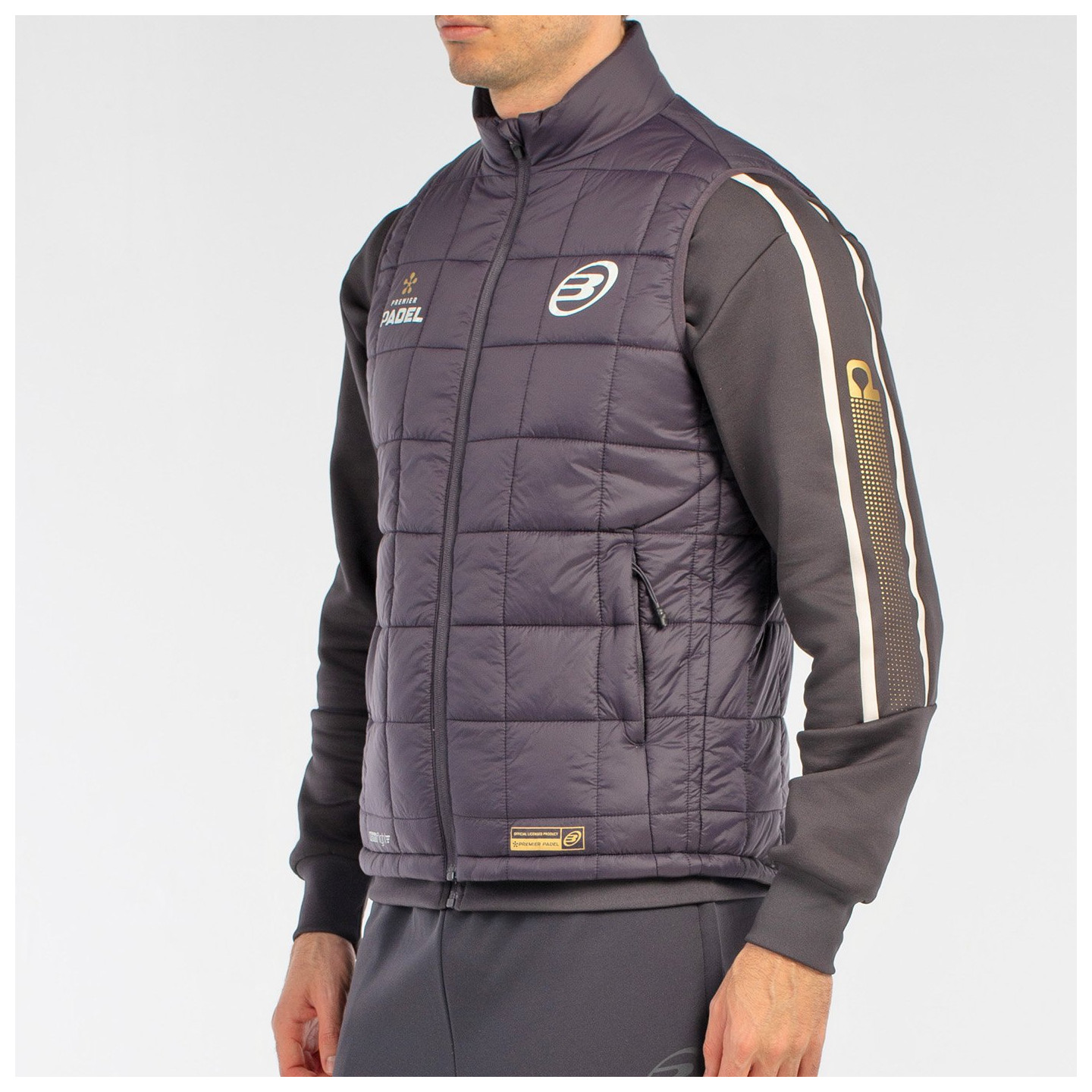 GILET BULLPADEL BELIO CHARBON