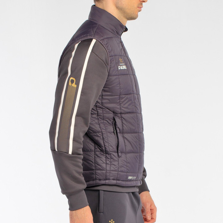 GILET BULLPADEL BELIO CHARBON