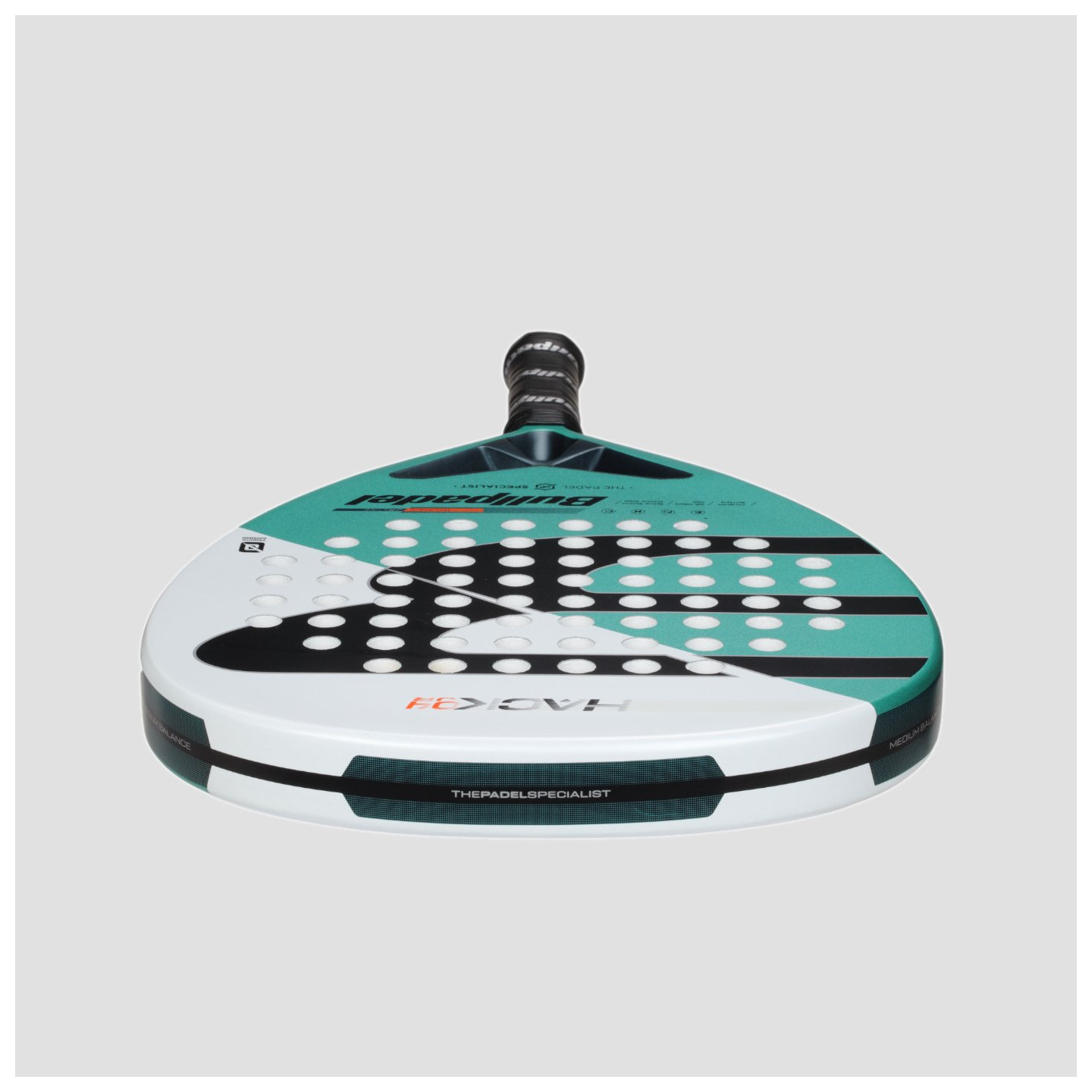 tienda de padel Madrid, tienda de padel online, tienda de padel españa, tienda de padel en linea, PALA BULLPADEL HACK JR 25