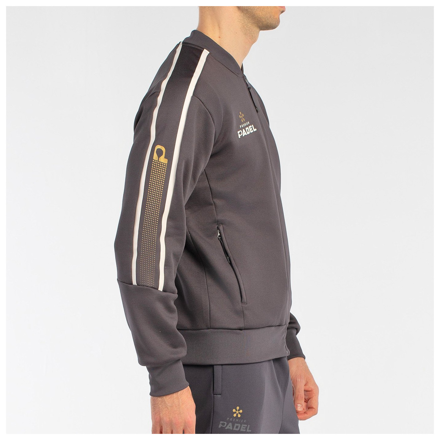 SWEAT-SHIRT BULLPADEL BANDO CHARBON