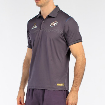 POLO BULLPADEL BRAMO CHARBON