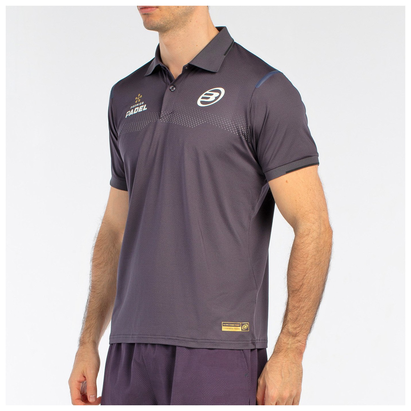 POLO BULLPADEL BRAMO CHARCOAL