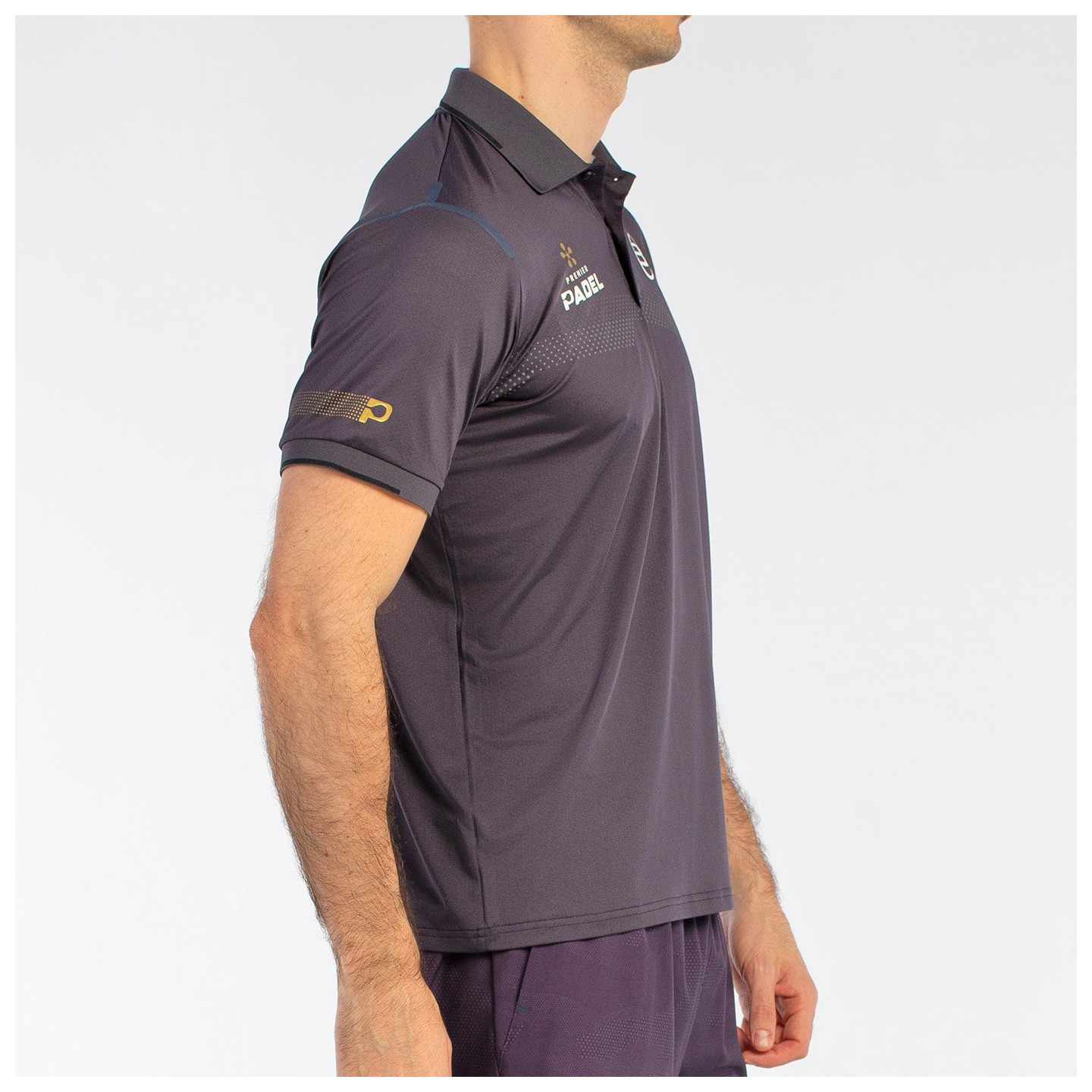 POLO BULLPADEL BRAMO CHARCOAL