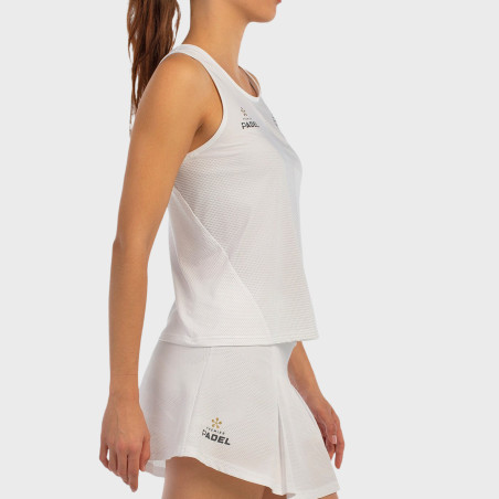 T-SHIRT BULLPADEL ADRES BLANC