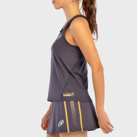 T-SHIRT BULLPADEL ADRES CHARBON