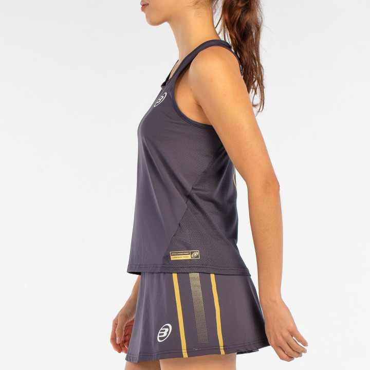 T-SHIRT BULLPADEL ADRES CHARBON