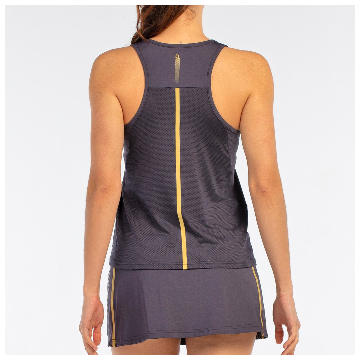 T-SHIRT BULLPADEL ADRES CHARCOAL