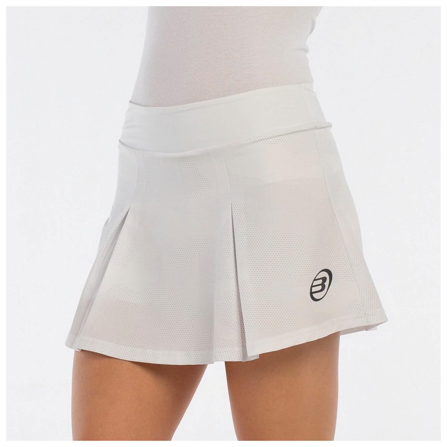 JUPE BULLPADEL ADOSO BLANCO