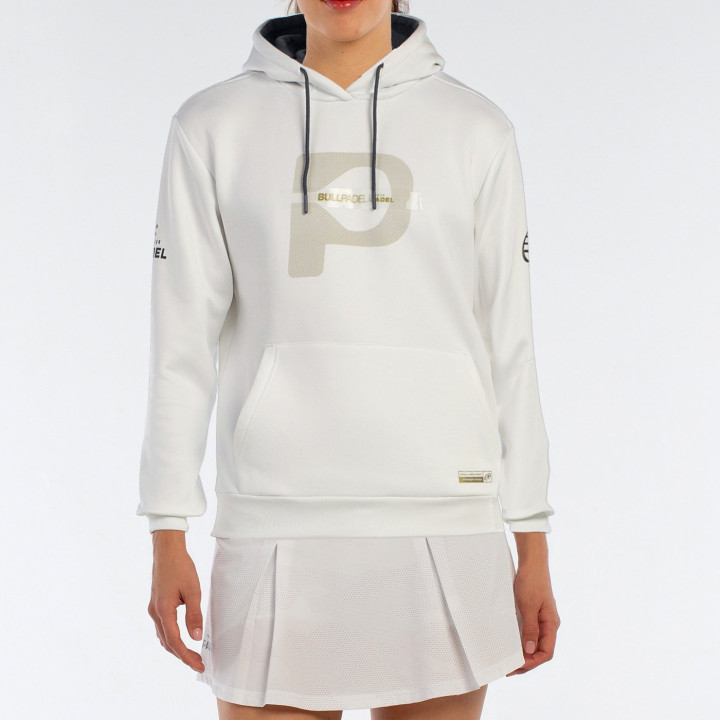 SWEATSHIRT BULLPADEL AEREA WHITE