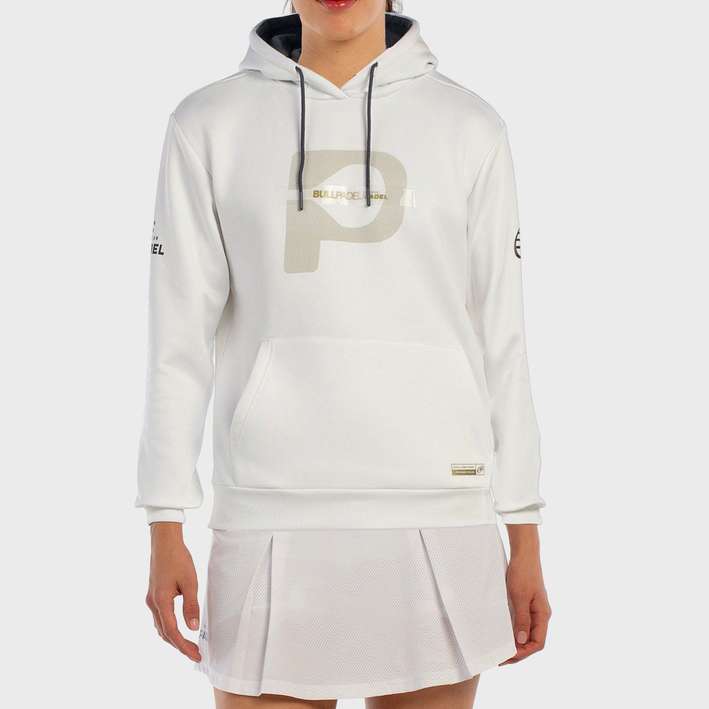 SWEATSHIRT BULLPADEL AEREA WHITE