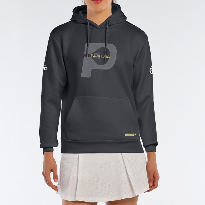 SWEATSHIRT BULLPADEL AEREA CHARCOAL