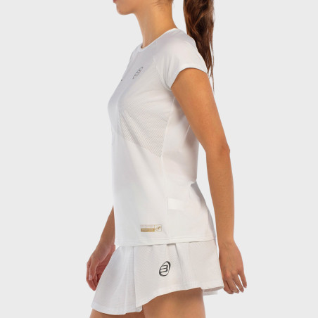 T-SHIRT BULLPADEL AFORE BLANC