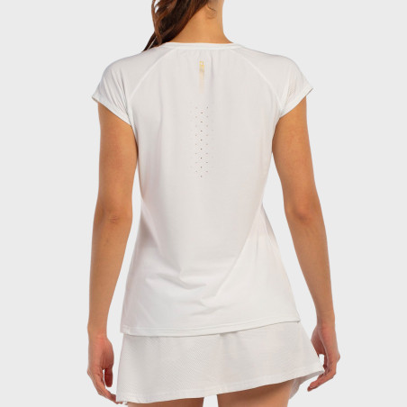 T-SHIRT BULLPADEL AFORE BLANC