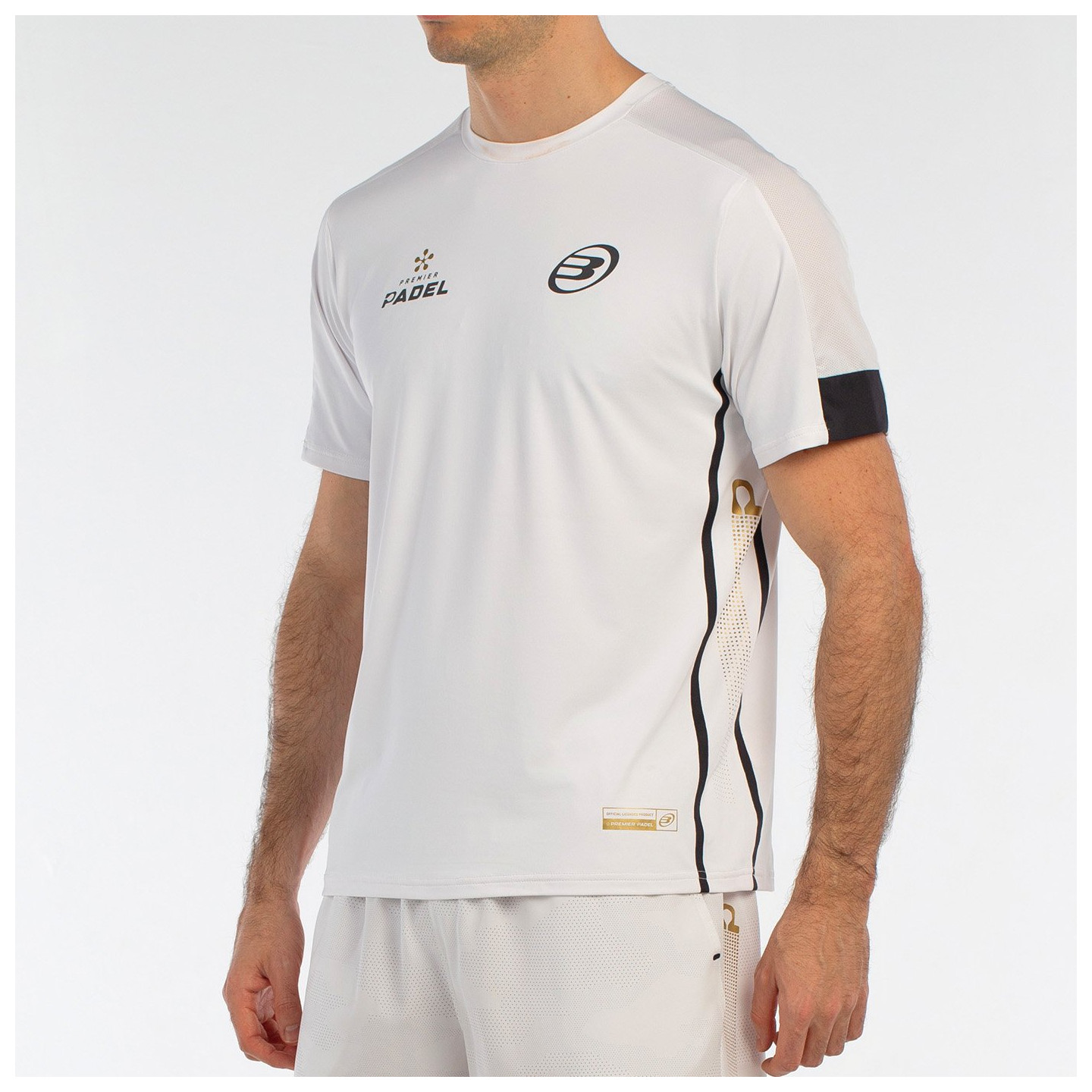 T-SHIRT BULLPADEL BORNI WHITE
