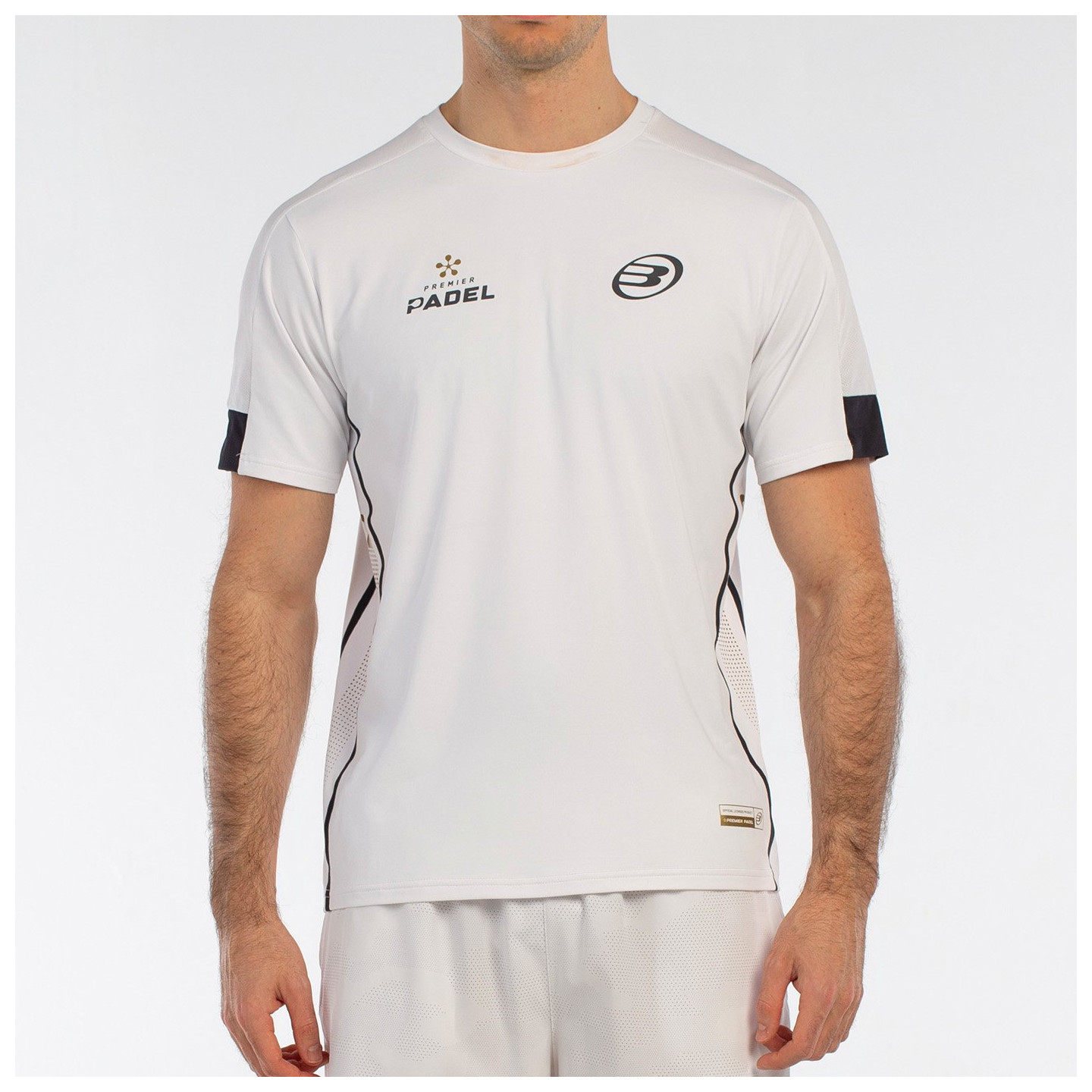 T-SHIRT BULLPADEL BORNI BIANCO