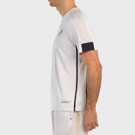 T-SHIRT BULLPADEL BORNI BLANC