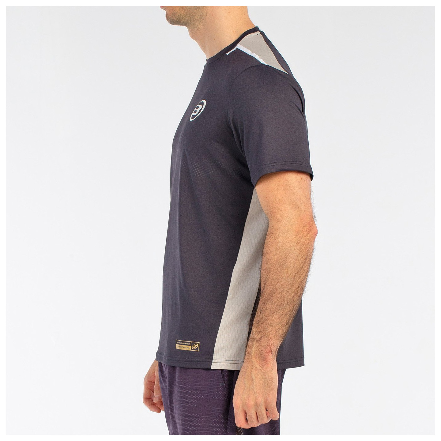 T-SHIRT BULLPADEL BRECE CHARBON