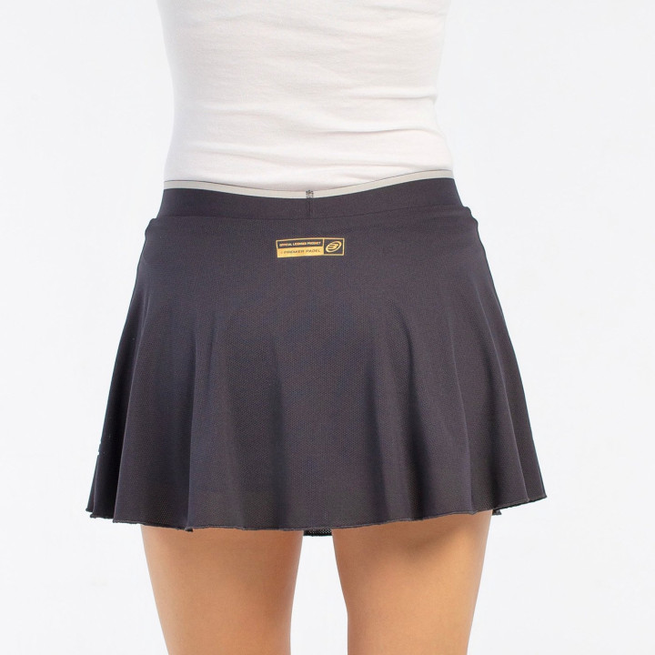 SKIRT BULLPADEL AGUAN CHARCOAL