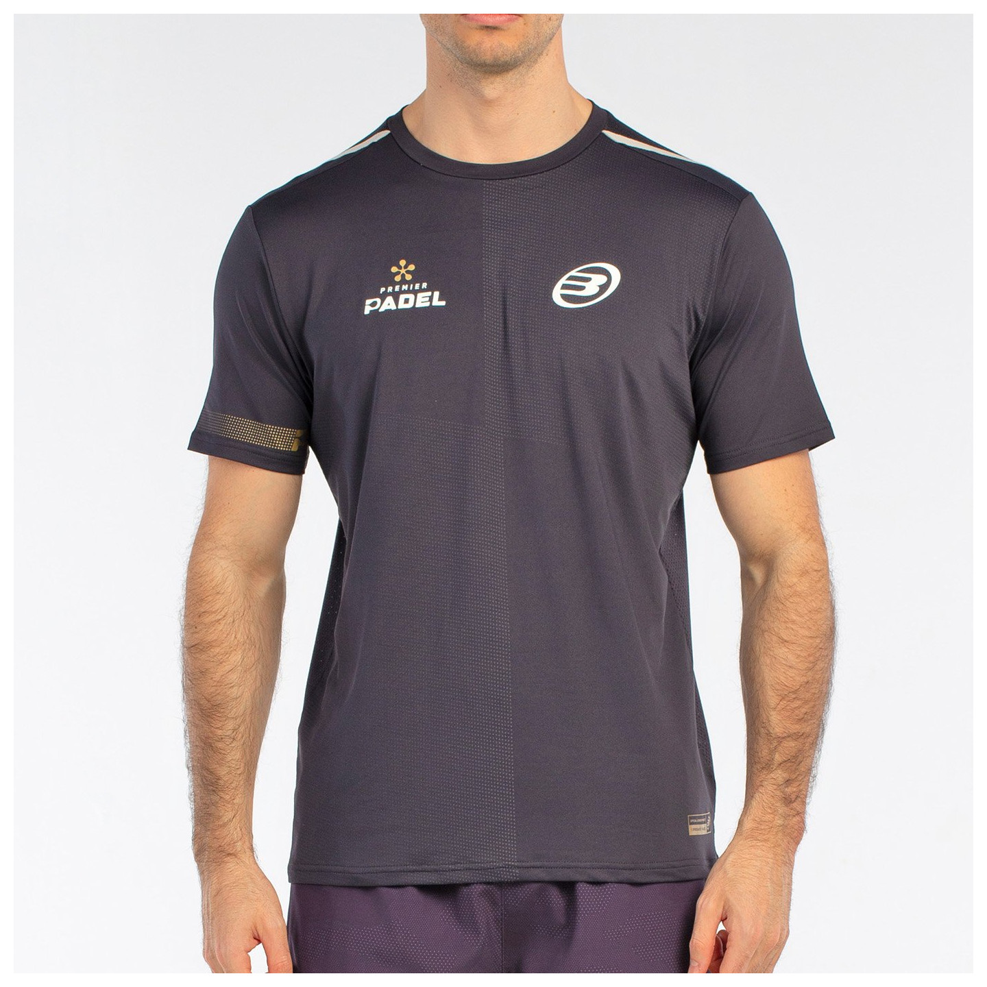 T-SHIRT BULLPADEL BUQUE CHARCOAL