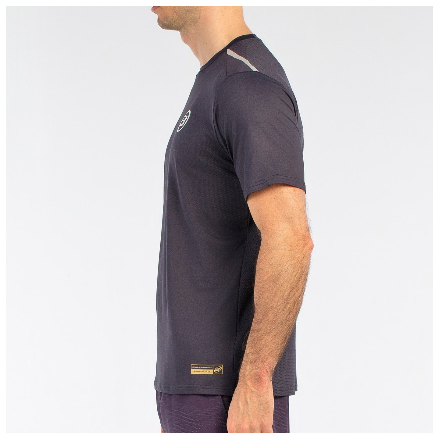 T-SHIRT BULLPADEL BUQUE CHARCOAL