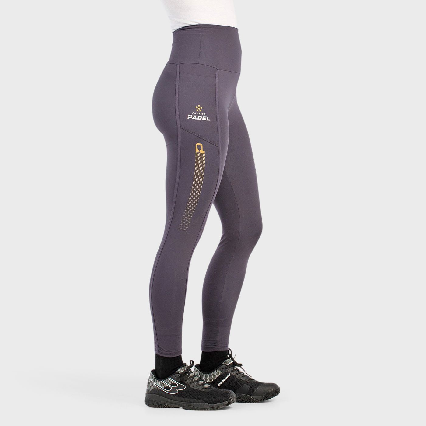 LEGGINGS BULLPADEL AFATA CARBONE
