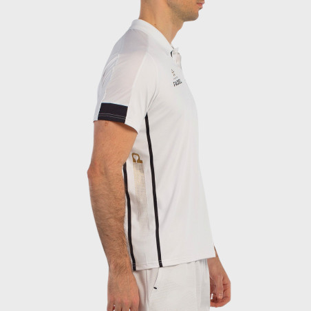 POLO SHIRT BULLPADEL BOGUE WHITE