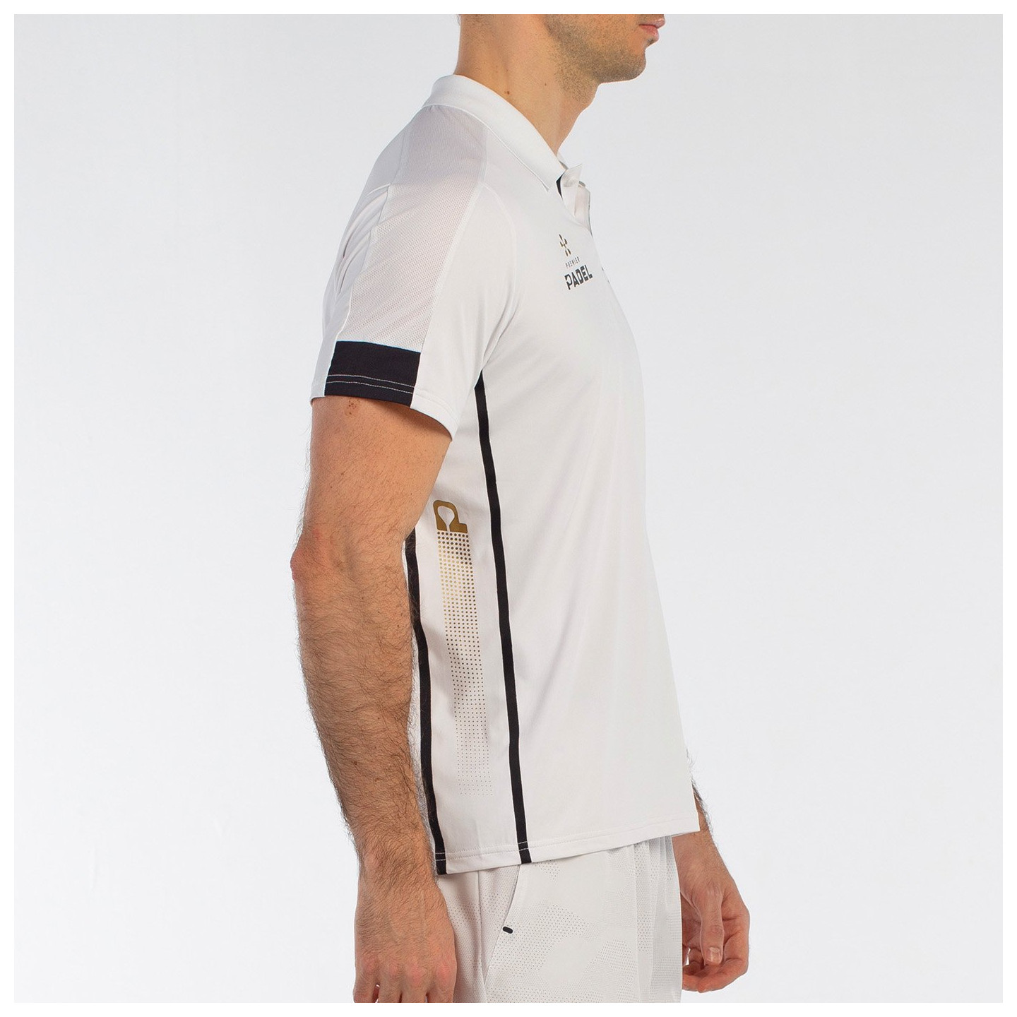 POLO SHIRT BULLPADEL BOGUE WHITE