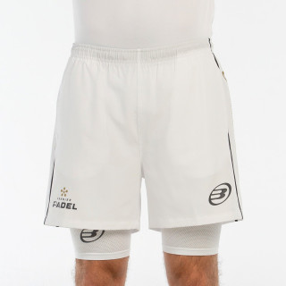 SHORTS BULLPADEL BARDE WHITE